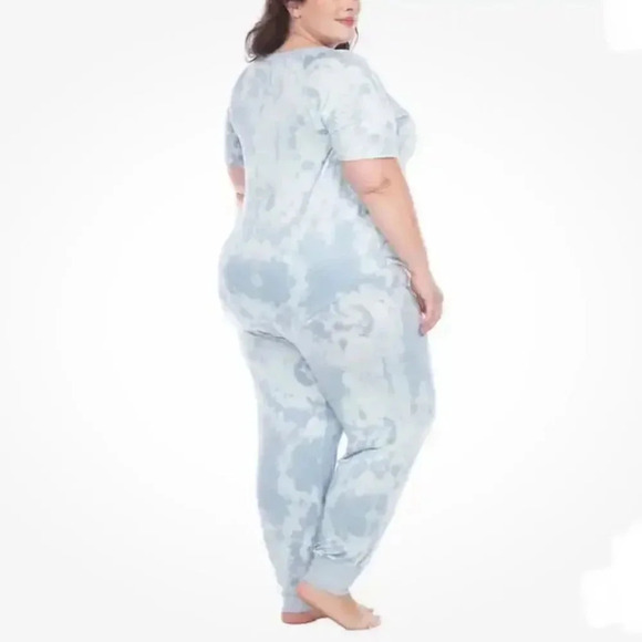 Honeydew jersey pajama set  - Picture 2 of 5